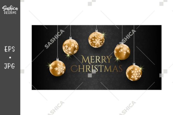 Christmas Background, Christmas Balls Illustrations
