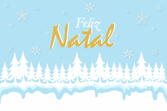 Christmas Greeting Background Snow Illustrations