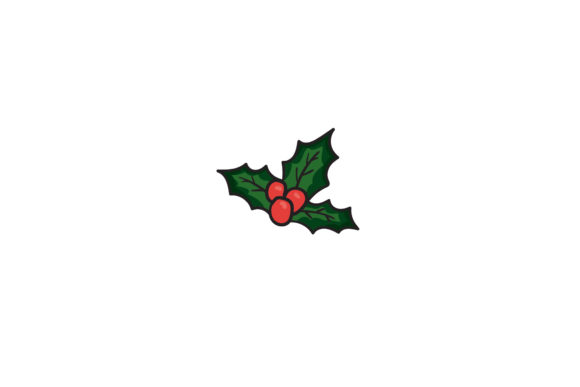 Christmas Mistletoe Illustration Asset