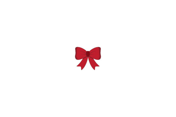 Christmas Ribbon Vector Asset for Blog and Website Design