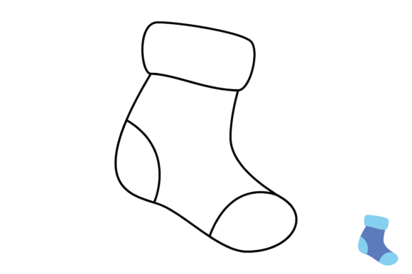 Christmas Sock Coloring Embroidery Review
