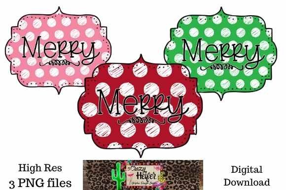 Merry Christmas Background Dye Sub PNG for Illustrations